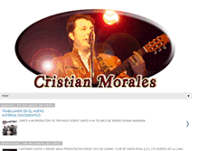 Tablet Screenshot of cristianmoralesfolklore.blogspot.com