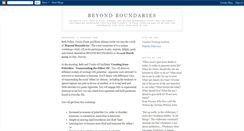 Desktop Screenshot of beyondboundaries-oslo.blogspot.com