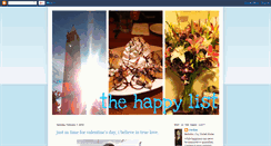 Desktop Screenshot of happylist.blogspot.com