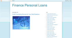 Desktop Screenshot of finance-personalloans.blogspot.com