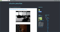 Desktop Screenshot of chucho-pesunas.blogspot.com