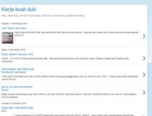Tablet Screenshot of kerjabuatduit.blogspot.com