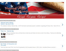 Tablet Screenshot of nationalwriteyourcongressman.blogspot.com