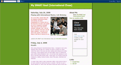 Desktop Screenshot of internationalchessgoal.blogspot.com