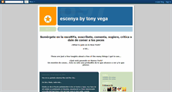 Desktop Screenshot of escenya.blogspot.com