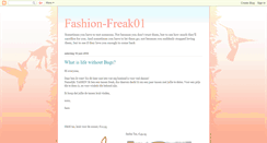 Desktop Screenshot of fashion-freak01.blogspot.com