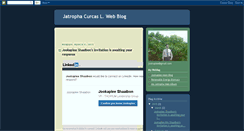 Desktop Screenshot of jatropha-blog.blogspot.com