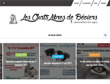 Tablet Screenshot of chatslibresdebeziers.blogspot.com