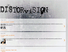 Tablet Screenshot of distorvision.blogspot.com