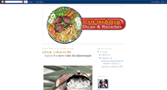 Desktop Screenshot of cabedelonoticiasculinaria.blogspot.com