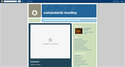 Desktop Screenshot of comandantemonkey.blogspot.com