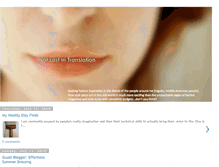 Tablet Screenshot of notlostintranslationar.blogspot.com