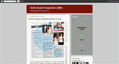 Desktop Screenshot of etnikmuzik.blogspot.com