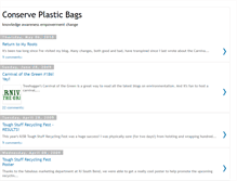 Tablet Screenshot of conserveplasticbags.blogspot.com