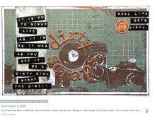 Tablet Screenshot of dirtyscraps.blogspot.com