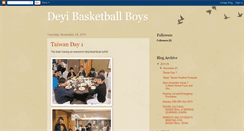 Desktop Screenshot of dybb-boys.blogspot.com