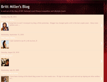 Tablet Screenshot of brittmiller.blogspot.com