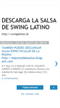 Mobile Screenshot of lasalsadeswinglatino.blogspot.com