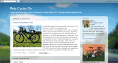 Desktop Screenshot of petecycling.blogspot.com