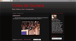 Desktop Screenshot of coisadegarotablog.blogspot.com