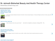 Tablet Screenshot of drazimuththerapies.blogspot.com