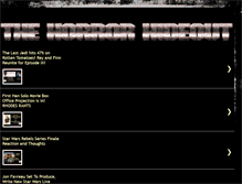 Tablet Screenshot of horrorhideout.blogspot.com