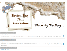 Tablet Screenshot of bretonbayca.blogspot.com