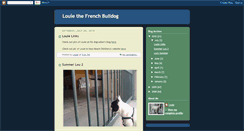 Desktop Screenshot of louiethefrenchie.blogspot.com