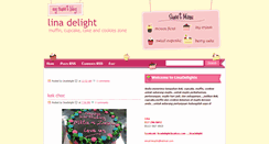 Desktop Screenshot of linadelights.blogspot.com