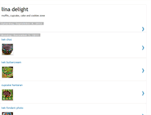 Tablet Screenshot of linadelights.blogspot.com