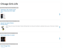 Tablet Screenshot of chigirlslife.blogspot.com