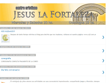 Tablet Screenshot of jesuslafortaleza.blogspot.com
