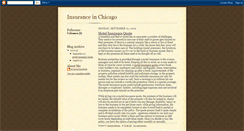 Desktop Screenshot of insuranceinchicago.blogspot.com