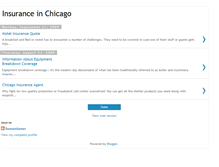 Tablet Screenshot of insuranceinchicago.blogspot.com