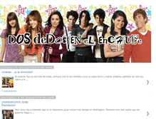 Tablet Screenshot of dosdedosenelenchufe.blogspot.com