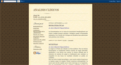 Desktop Screenshot of lab-analisis-clinicos.blogspot.com