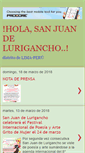 Mobile Screenshot of noticiasanjuandelurigancho.blogspot.com