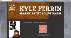 Desktop Screenshot of kyleferrin.blogspot.com