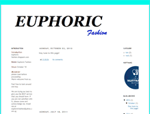 Tablet Screenshot of euphoric-fashion.blogspot.com