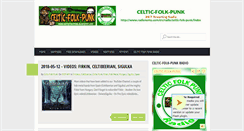 Desktop Screenshot of celticfolkpunk.blogspot.com