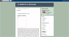 Desktop Screenshot of elmundodelapiscologia.blogspot.com