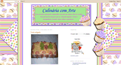 Desktop Screenshot of culinariacomarte.blogspot.com