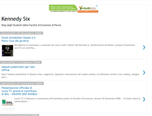 Tablet Screenshot of kennedysix.blogspot.com