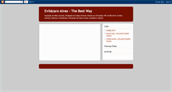 Desktop Screenshot of evilazaro.blogspot.com