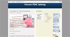 Desktop Screenshot of forumpdkjateng.blogspot.com