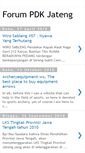Mobile Screenshot of forumpdkjateng.blogspot.com