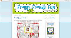 Desktop Screenshot of froggyfriendsfun.blogspot.com