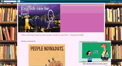 Desktop Screenshot of englishcanbefun.blogspot.com