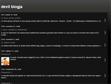 Tablet Screenshot of devilblogja.blogspot.com