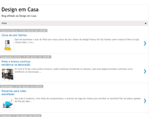 Tablet Screenshot of blogdesignemcasa.blogspot.com